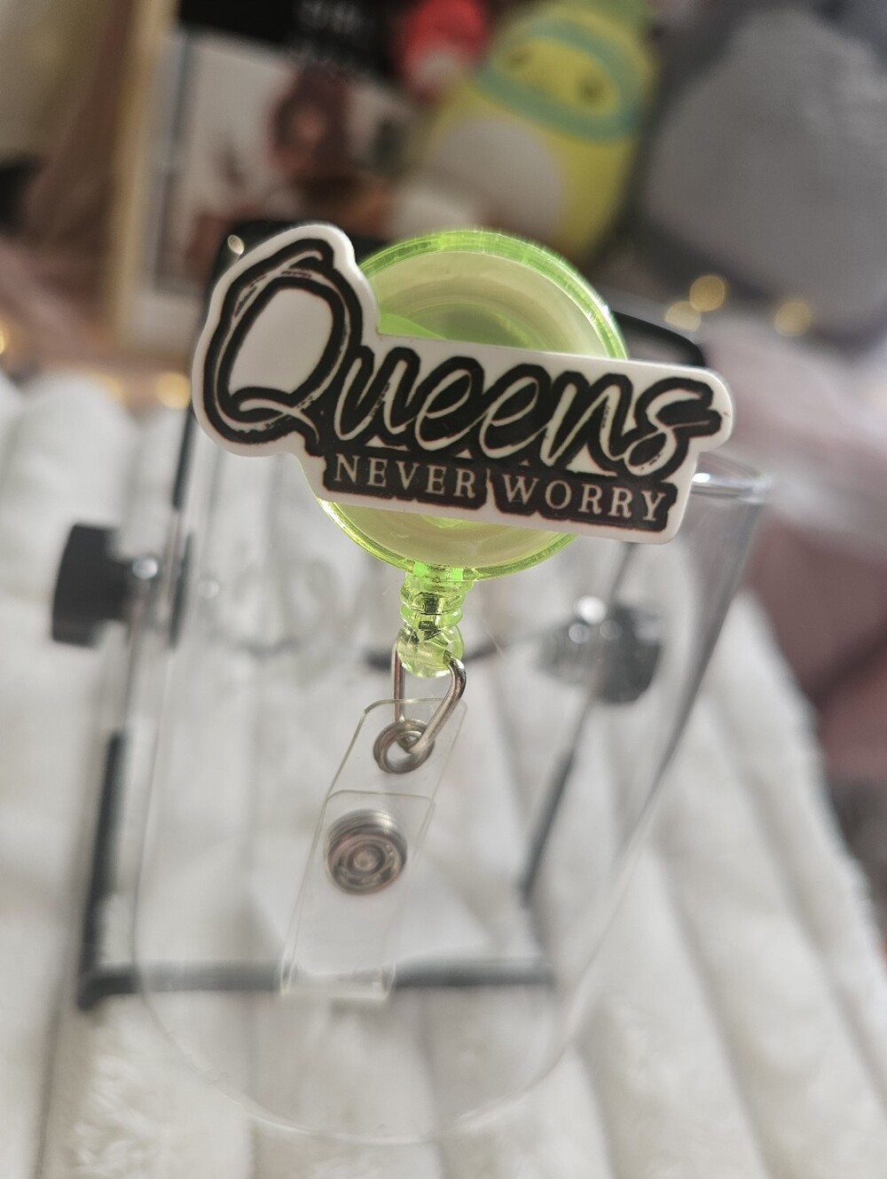 Adorable Badge Reel Clip